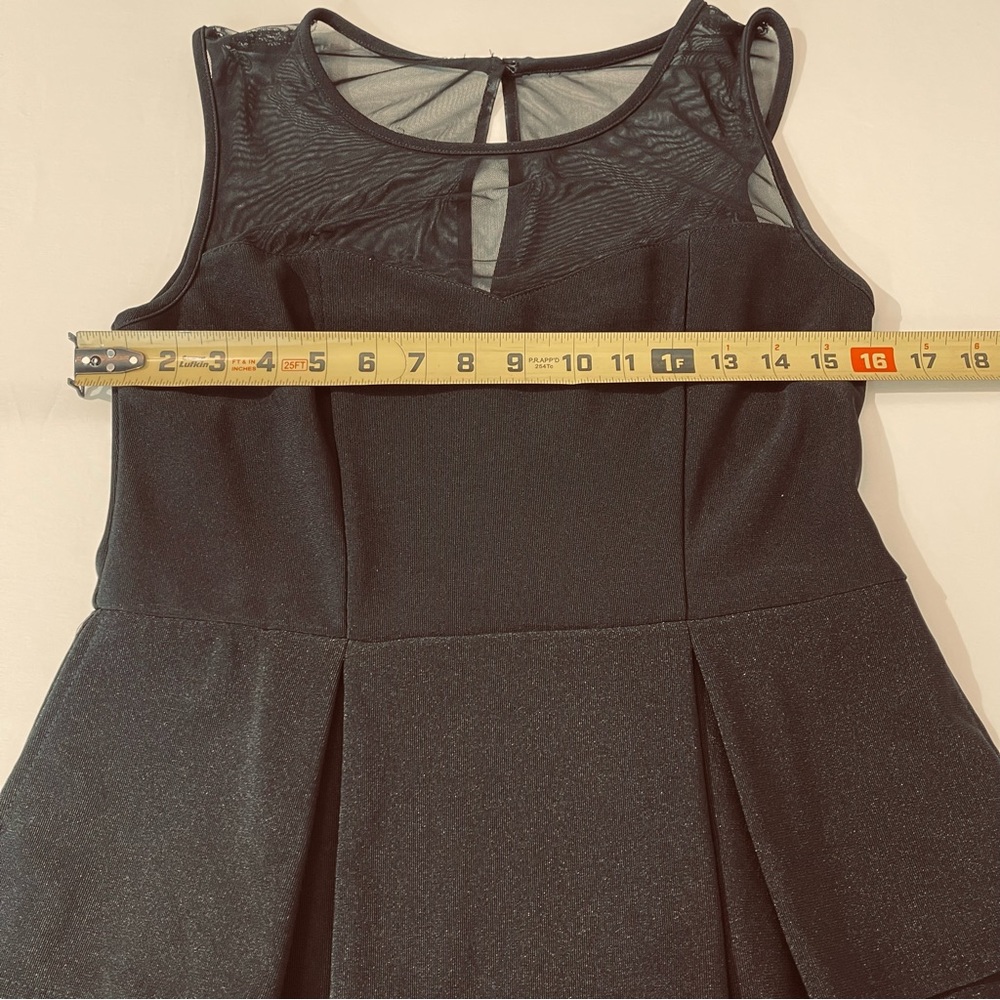 Bissau Bisou Michele Bohbot black dress , women’s size 10 Preowned - Picture 4 of 6